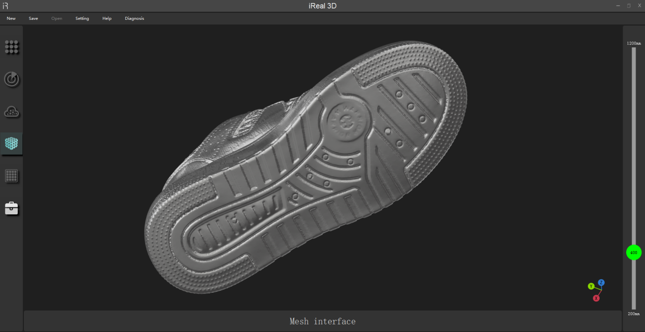 iReal M3 3D Scanned Data 2