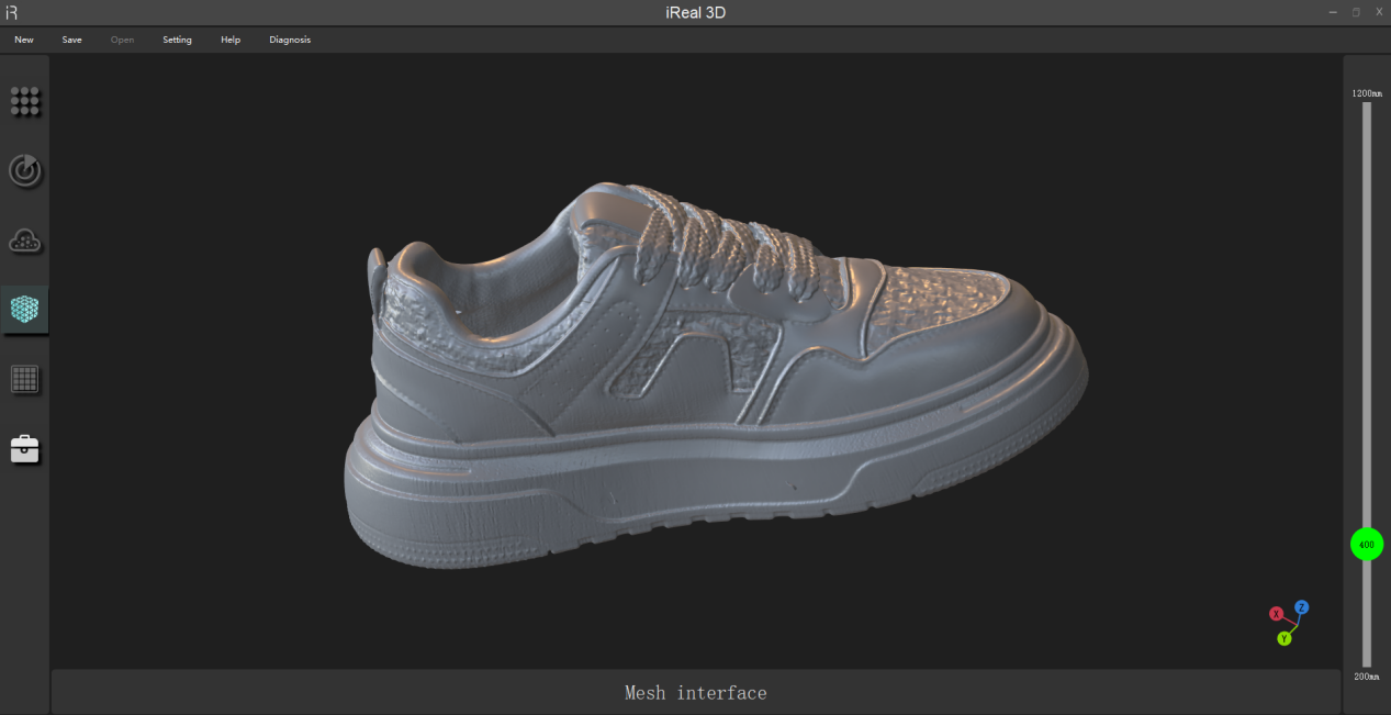 iReal M3 3D Scanned Data1
