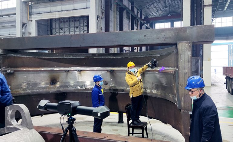 3D Scanning a Large-size Casting to Identify Allowance for Machining