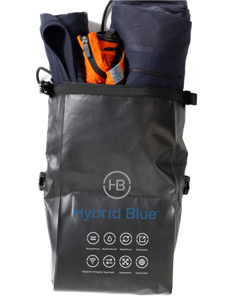 Hybrid Blue: Redefining Bicycle Bags for the Modern Cyclist